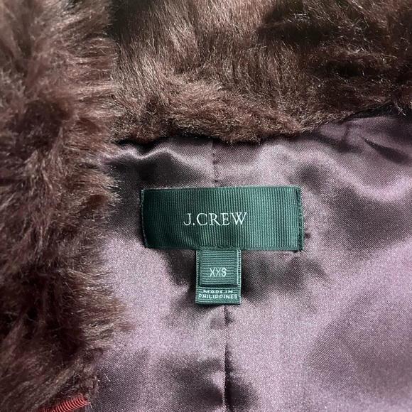 J. Crew faux fur vest - Picture 3 of 3